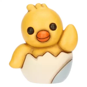 Pulcino Polly in ceramica piccolo, Incanto di Pasqua