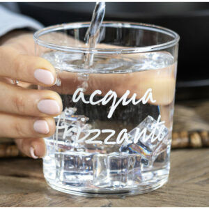 SET 6 BICCHIERI "ACQUA FRIZZANTE"-Simple Day