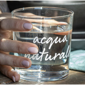 SET 6 BICCHIERI "ACQUA NATURALE"-Simple Day