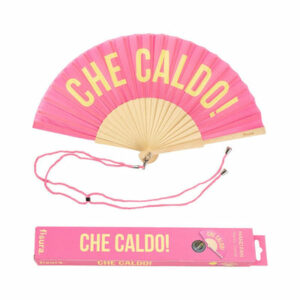 Ventaglio rosa "Che caldo"
