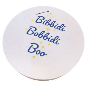 Specchio da borsa con luce "Bibbidi bobbidi boo"