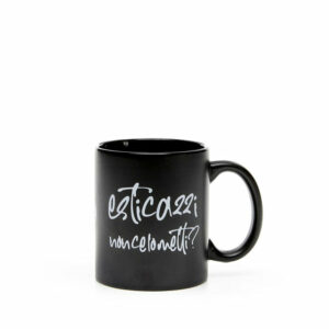 Mug nero opaco  grafica “Esticazzi 2.0”